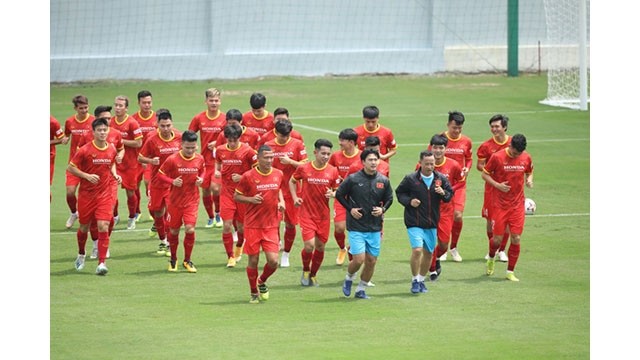 L'équipe vietnamienne se réunira le 5 août à Hanoï pour préparer le 3e tour des éliminatoires asiatiques de la Coupe du monde 2022. Photo : laodong.vn