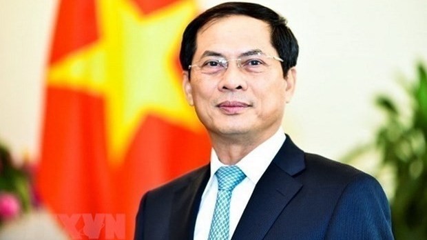 Le ministre vietnamien des Affaires étrangère, Bùi Thanh Son. Photo : VNA.