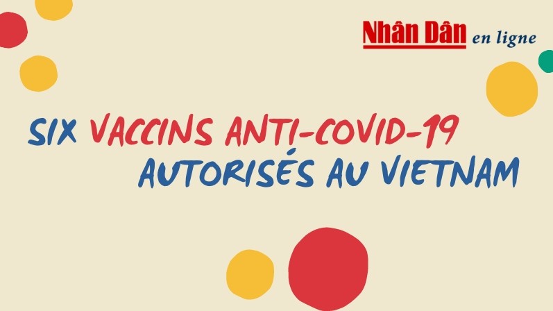 Six vaccins anti-COVID-19 autorisés au Vietnam
