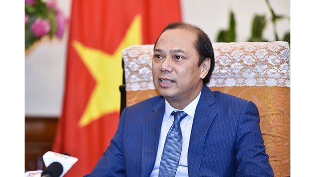 Le vice-ministre des Affaires étrangères, Nguyên Quôc Dung. Photo : VOV.