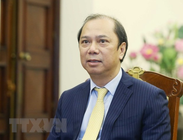 Le vice-ministre des AE et chef des hauts fonctionnaires de l’ASEAN (SOM) du Vietnam, Nguyên Quôc Dung. Photo : VNA.