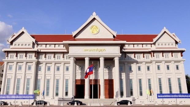 Le nouveau bâtiment de l’Assemblée nationale laotienne. Photo: VNA