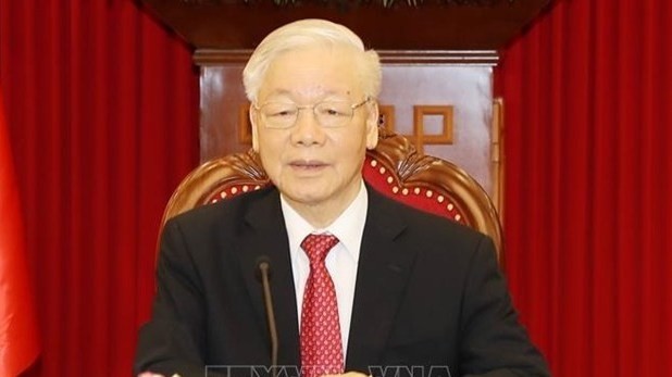 Le Secrétaire général du Parti communiste du Vietnam (PCV), Nguyên Phu Trong. Photo : VNA.