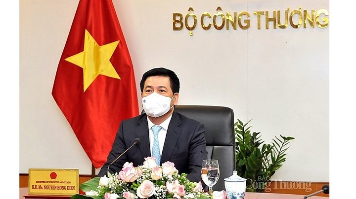 Le ministre vietnamien de l’Industrie et du Commerce, Nguyên Hông Diên. Photo : congthuong.vn