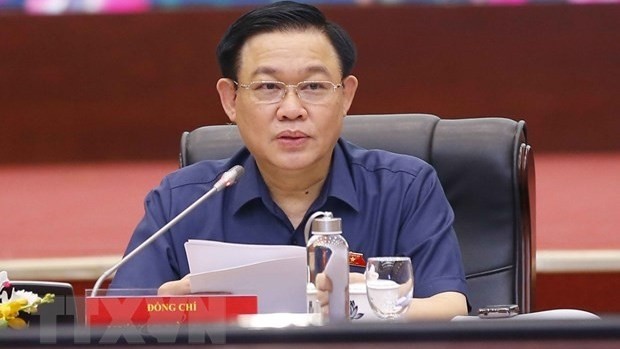 Le Président de l'Assemblée nationale du Vietnam, Vuong Dinh Huê. Photo: VNA