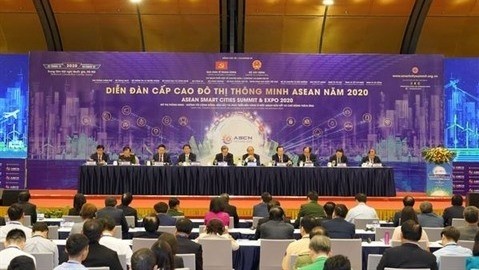 Sommet des villes intelligentes de l'ASEAN en 2020. Photo : VNA.