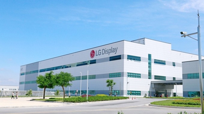 LG Display étend son usine d’Hai Phong. Photo : cafef.vn