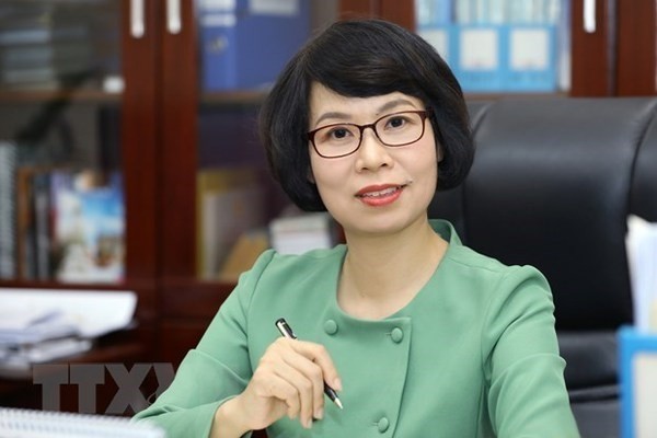 Vu Viêt Trang, nouvelle directrice générale de l’Agence vietnamienne d’Information. Photo : VNA.