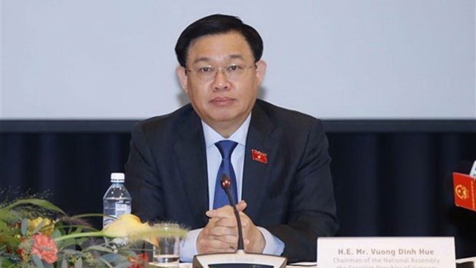 Le Président de l'Assemblée nationale du Vietnam, Vuong Dinh Huê.  Photo : VNA.