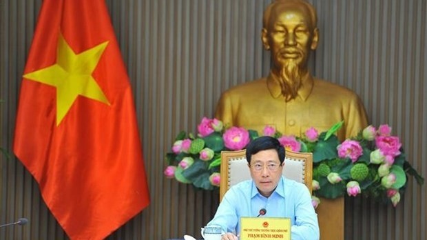Le Vice-Premier ministre permanent, Pham Binh Minh. Photo : VNA.