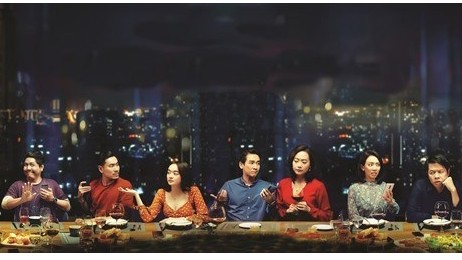 Un poster du film "Le banquet de la lune de sang" du réalisateur Nguyên Quang Dung. Photo : DA/CVN.