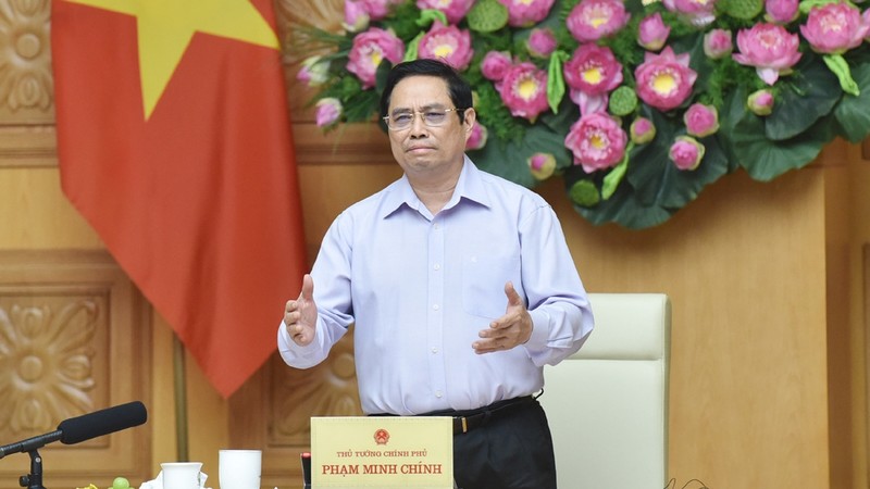 Le Premier ministre vietnamien, Pham Minh Chinh. Photo : Trân Hai/NDEL.