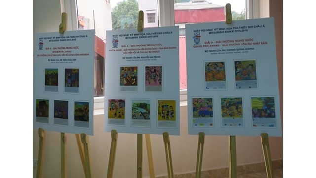 Lancement du concours de dessins des enfants asiatiques Enikki. Photo : Le ministère vietnamien de la Culture, des Sports et du Tourisme.
