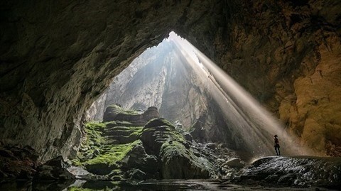 La grotte de Son Doong, dans la province de Quang Binh. Photo : VNA.