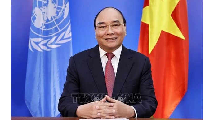 Le Président vietnamien Nguyên Xuân Phuc.  Photo : VNA.