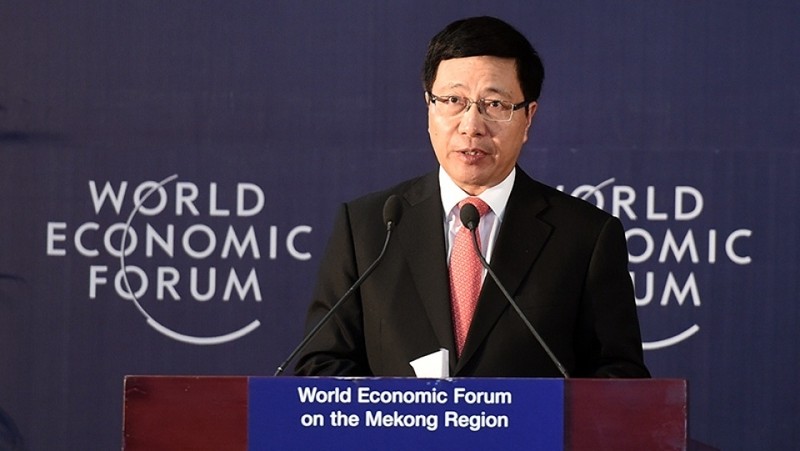 Le Vice-Premier ministre vietnamien, Pham Binh Minh. Photo : VGP.