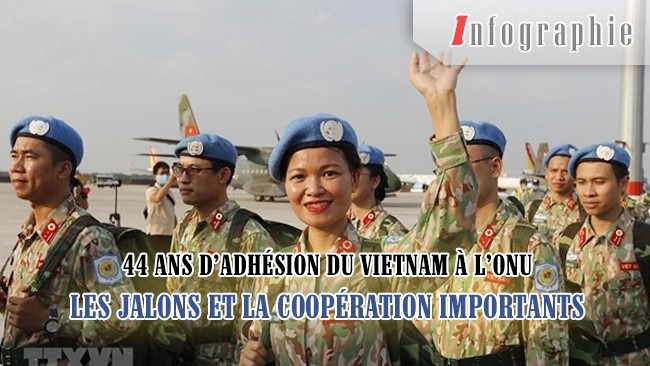 [Infographie] 44 ans d’adhésion du Vietnam à l’ONU - Les jalons et la coopération importants
