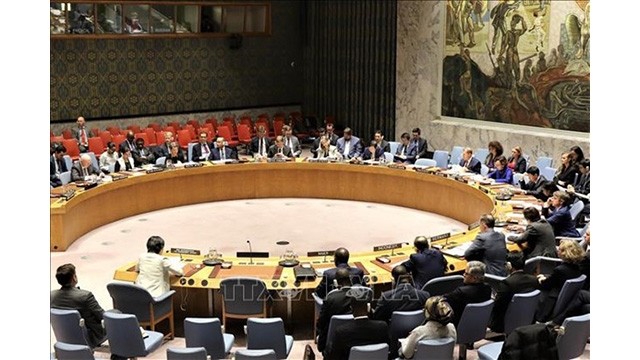 Réunion du Conseil de sécurité de l’ONU tenue le 27 septembre à New York, pour célébrer le 25e anniversaire de l’adoption du Traité sur l’interdiction complète et générale des essais d’armes nucléaires (TICE). Photo: VNA