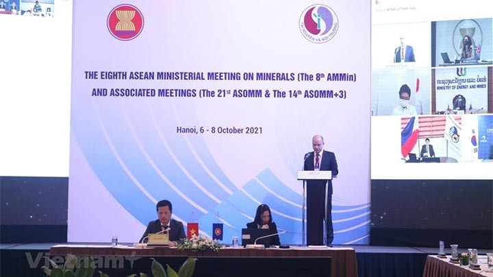 La 14e réunion des hauts officiels de l’ASEAN+3 sur les minéraux. Photo : VNA
