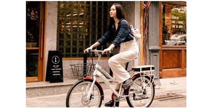 Un vélo électrique de Wiibile. Photo : vneconomy.vn