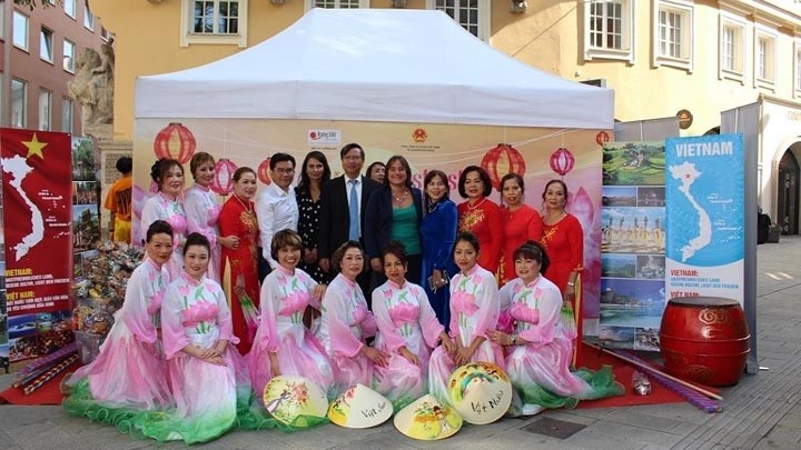 L'évènement est l’occasion de promouvoir l’image du Vietnam auprès des étrangers. Photo : baoquocte.