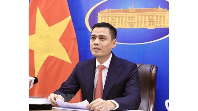 Le vice-ministre des AE, Dang Hoàng Giang. Photo : VNA.