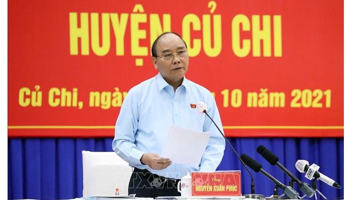 Le Président Nguyên Xuân Phuc. Photo : VNA