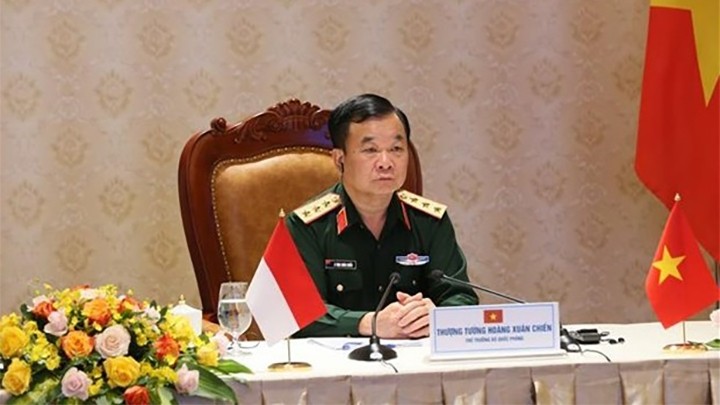 Le général de corps d’armée Hoàng Xuân Chiên, vice-ministre vietnamien de la Défense. Photo : VNA.
