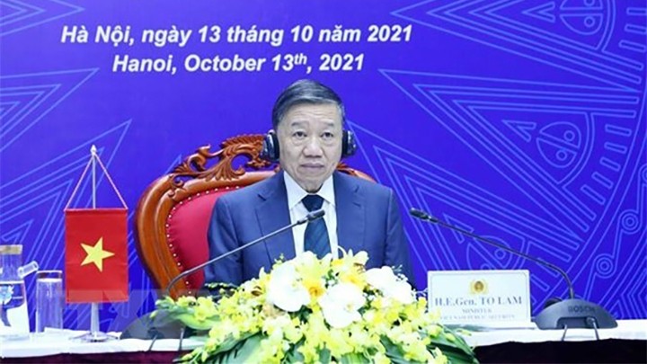 Le général Tô Lâm, ministre vietnamien de la Sécurité publique. Photo : VNA.