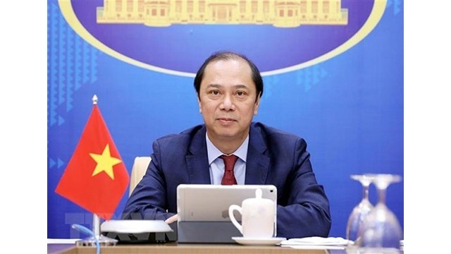 Le vice-ministre vietnamien des Affaires étrangères, Nguyên Quôc Dung. Photo : VNA.