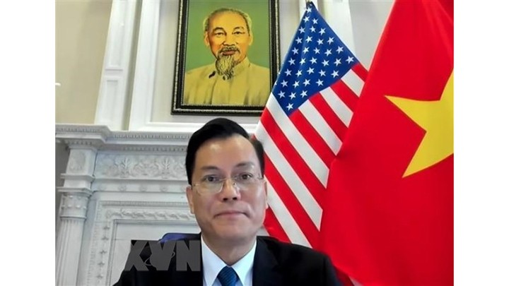 L'ambassadeur du Vietnam aux États-Unis, Ha Kim Ngoc. Photo : VNA.