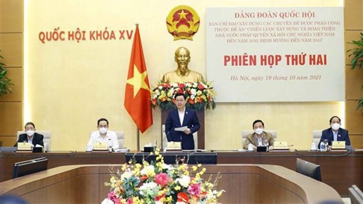 Le président de l'AN, Vuong Dinh Huê.  Photo : VNA.