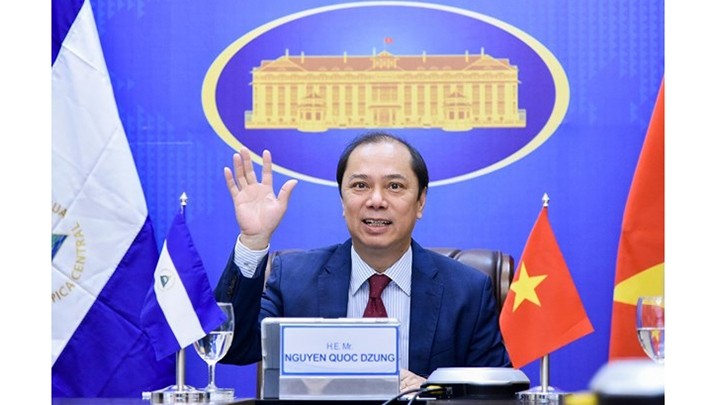 Le vice-ministre des Affaires étrangères, Nguyên Quôc Dung. Photo : VNA