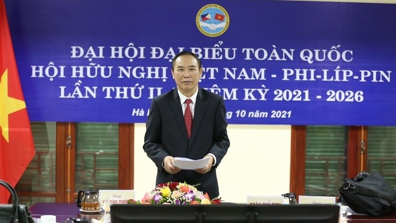 Le vice-ministre de l’Agriculture et du Développement rural, Phung Duc Tien, a été élu président de  l’Association d’amitié Vietnam — Philippines. Photo: VUFO