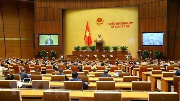 Vue de la 2e session de l'Assemblée nationale. Photo : VNA.