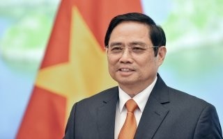 Le Premier ministre Pham Minh Chinh. Photo : NDEL.