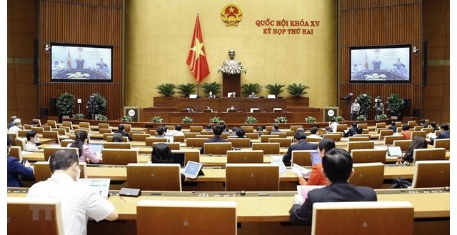 La 2e session de la XVe Assemblée nationale. Photo : VNA.