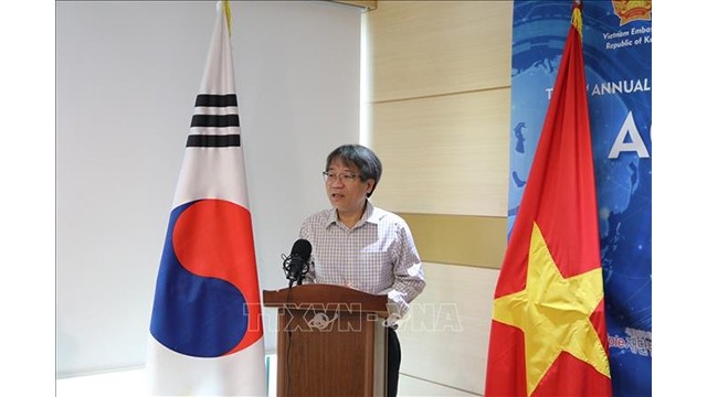 L'ambassadeur du Vietnam en République de Corée, Nguyên Vu Tùng. Photo : VNA.