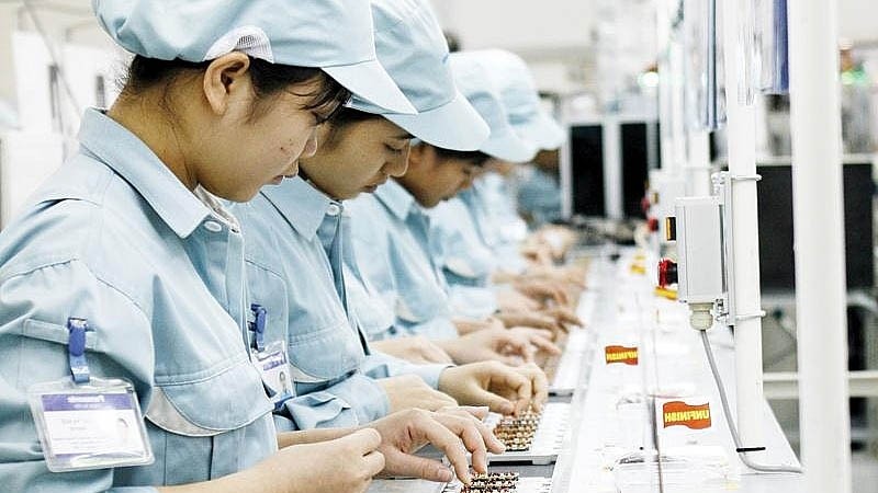 L’indice PMI calculé par IHS Markit auprès des directeurs d’achats du secteur manufacturier vietnamien a connu un fort rebond. Photo d'illustration: VNA