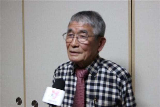 L'ancien secrétaire général de l'Association d'Amitié Japon - Vietnam Ryokichi Motoyoshi. Photo : VNA.