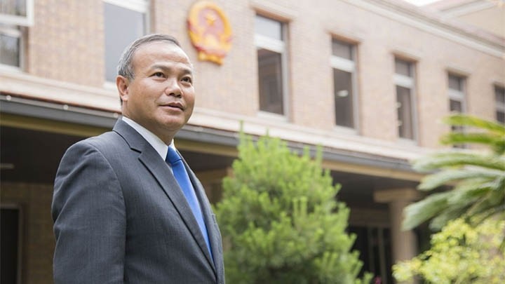 L’ambassadeur vietnamien au Japon, Vu Hông Nam. Photo : baoquocte.vn