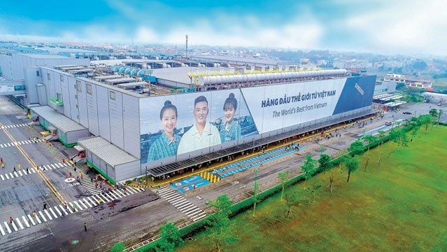 Samsung est actuellement l'un des plus gros investisseurs au Vietnam. Photo d'illustration: baoquocte.vn