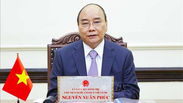 Le Président vietnamien, Nguyên Xuân Phuc. Photo : VNA.