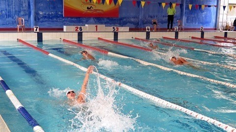 La natation fait partie des disciplines bénéficiant d’importants investissements de la part des instances sportives nationales. Photo : VNA.
