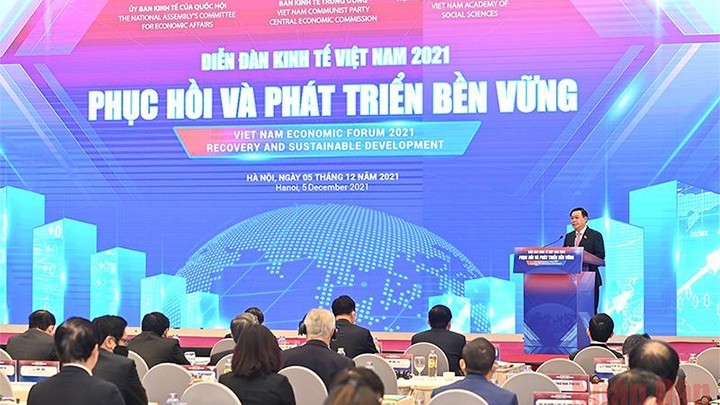 Forum économique du Vietnam 2021. Photo : VNA