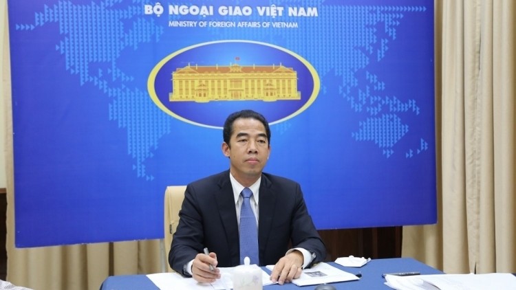 Le vice-ministre vietnamien des Affaires étrangères, Tô Anh Dung. Photo : VOV.