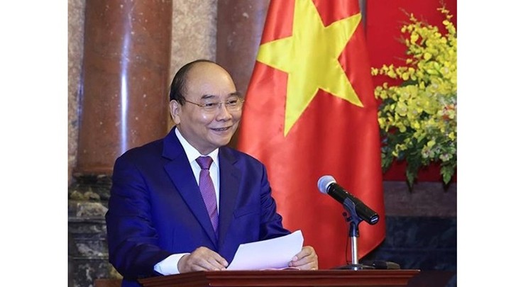 Le Président Nguyên Xuân Phuc. Photo : VNA.