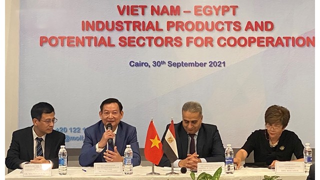 Conférence pour explorer les opportunités et les potentiels de la coopération Vietnam - Egypte. Photo d'illustration. VOV.