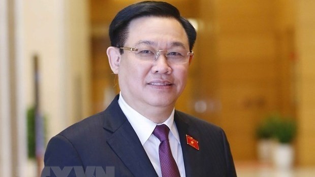 Le Président de l'Assemblée nationale du Vietnam, Vuong Dinh Huê. Photo : VNA.
