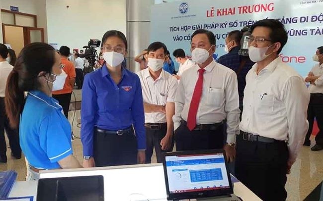 Bà Ria-Vung Tàu accélère l’édification de l’e-gouvernement